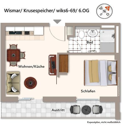 Krusespeicher Krusespeicher 6-69 Wißmar Екстериор снимка